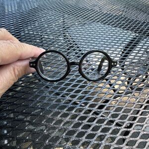 Round Black Glasses for Dolls